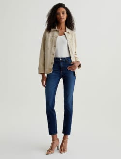 Mari Crop Catalogue Mid-Rise Slim Straight WOMENS BOTTOMS Photo 2