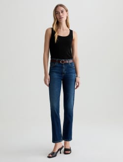 Mari Crop Jean Havana Mid-Rise Slim Straight WOMENS BOTTOMS Photo 2