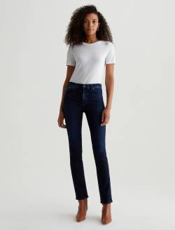 Mari Extended 3 Years Berlin AG-ed™ Mid-Rise Slim Straight Leg Denim WOMENS BOTTOMS Photo 2