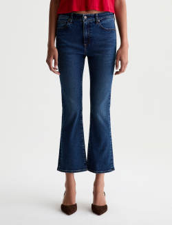 Farrah Boot Crop Jean Harmonica Mid-Rise Kick Flare WOMENS BOTTOMS Photo 3