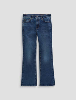 Farrah Boot Crop Jean Harmonica Mid-Rise Kick Flare WOMENS BOTTOMS Photo 1