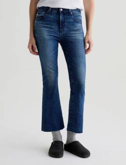 Farrah Boot Crop With Splatter 7 Years Render AG-ed™ Mid-Rise Boot Cut Denim WOMENS BOTTOMS Photo 3