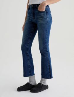 Farrah Boot Crop With Splatter 7 Years Render AG-ed™ Mid-Rise Boot Cut Denim WOMENS BOTTOMS Photo 6