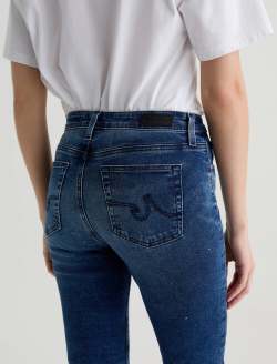 Farrah Boot Crop With Splatter 7 Years Render AG-ed™ Mid-Rise Boot Cut Denim WOMENS BOTTOMS Photo 7