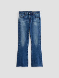 Farrah Boot Crop With Splatter 7 Years Render AG-ed™ Mid-Rise Boot Cut Denim WOMENS BOTTOMS Photo 1