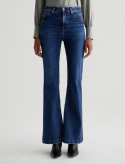 【PORTERNA】Merry washing flare jeans Rosemary Stretch Flare Jeans - Dark Wash | Fashion Nova