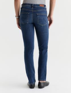 Sandra Petite Jean Havana Low-Rise Straight WOMENS BOTTOMS Photo 8