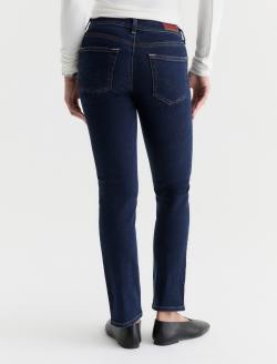 Sandra Petite Jean Modern Indigo Low-Rise Straight WOMENS BOTTOMS Photo 8