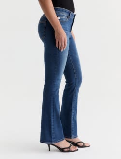Farrah Boot Petite Jean Havana Mid-Rise Boot WOMENS BOTTOMS Photo 5