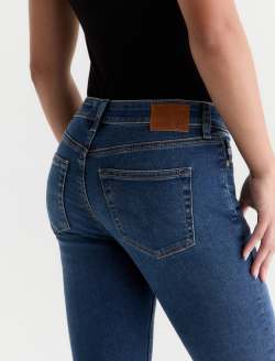 Farrah Boot Petite Jean Havana Mid-Rise Boot WOMENS BOTTOMS Photo 7