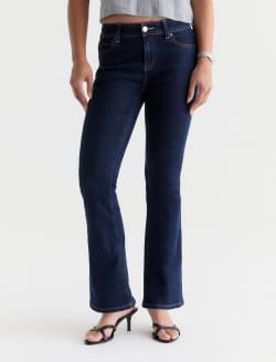 Farrah Boot Petite Jean Modern Indigo Mid-Rise Boot WOMENS BOTTOMS Photo 3