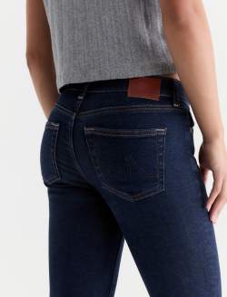 Farrah Boot Petite Jean Modern Indigo Mid-Rise Boot WOMENS BOTTOMS Photo 7