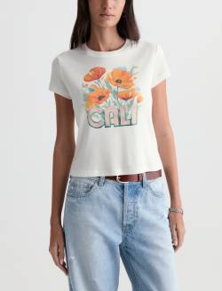 Sadie Crew Cali 90's Vintage Crop Tee WOMENS TOPS Photo 2