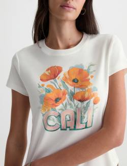 Sadie Crew Cali 90's Vintage Crop Tee WOMENS TOPS Photo 3