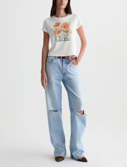 Sadie Crew Cali 90's Vintage Crop Tee WOMENS TOPS Photo 5