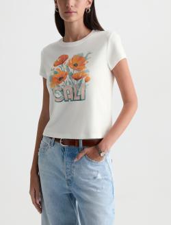 Sadie Crew Cali 90's Vintage Crop Tee WOMENS TOPS Photo 7