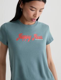 Sadie Crew Cheers Hour 90's Vintage Crop Tee WOMENS TOPS Photo 3