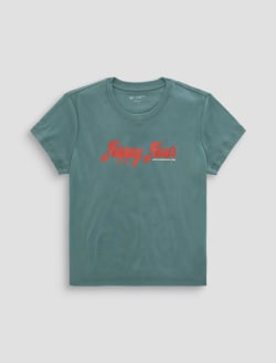 Sadie Crew Cheers Hour 90's Vintage Crop Tee WOMENS TOPS Photo 1