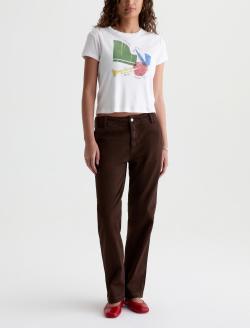 Sadie Crew P Jazz Swing Powder 90's Vintage Crop Tee WOMENS TOPS Photo 5