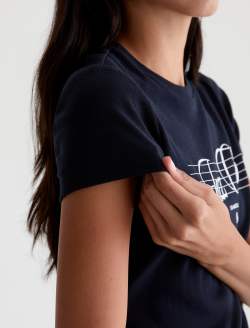 Sadie Crew 90s Jazz Club 90's Vintage Crop Tee WOMENS TOPS Photo 6