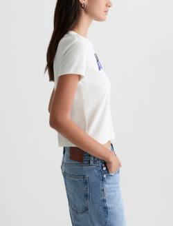 Sadie Crew LA City 90's Vintage Crop Tee WOMENS TOPS Photo 4