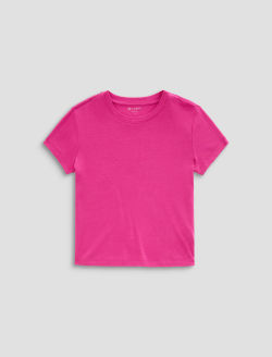 Sadie Crew Lipstick 90's Vintage Crop Tee WOMENS TOPS Photo 1