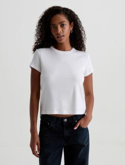 Sadie Crew Powder 90'S Vintage Crop T-Shirt WOMENS TOPS Photo 2