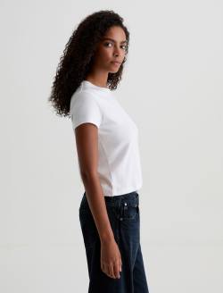 Sadie Crew Powder 90'S Vintage Crop T-Shirt WOMENS TOPS Photo 4