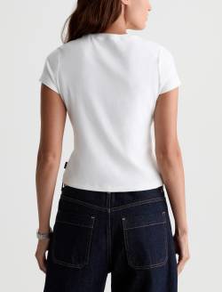 Sadie Crew P Rhythm Sound Tee 90's Vintage Crop Tee WOMENS TOPS Photo 8