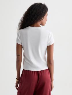 Sadie Crew Sand And Sun Powder 90's Vintage Crop Tee WOMENS TOPS Photo 8