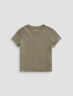 Sadie Crew Spruce Green 90's Vintage Crop Tee WOMENS TOPS Photo 1