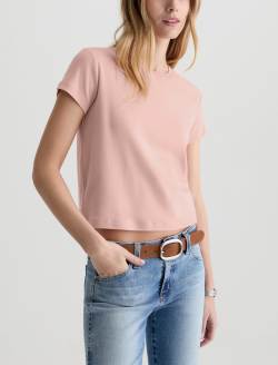 Sadie Crew Sparkling Rose 90's Vintage Crop Tee WOMENS TOPS Photo 2
