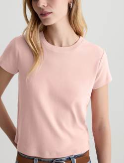 Sadie Crew Sparkling Rose 90's Vintage Crop Tee WOMENS TOPS Photo 3