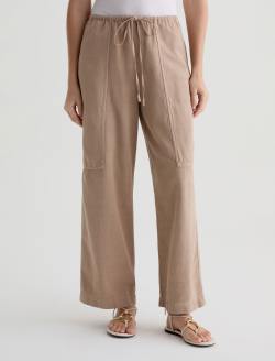 Nina Simple Taupe Pull-On Wide Leg WOMENS BOTTOMS Photo 3