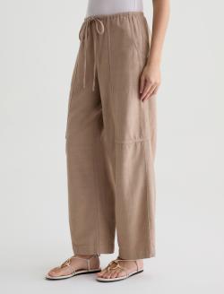 Nina Simple Taupe Pull-On Wide Leg WOMENS BOTTOMS Photo 6