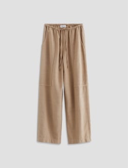 Nina Simple Taupe Pull-On Wide Leg WOMENS BOTTOMS Photo 1