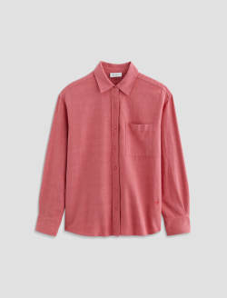 Addison Shirt Peony Relaxed Button-Up Shirt WOMENS TOPS Photo 1