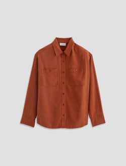 Leny Cavern Clay Relaxed Shirt WOMENS TOPS Photo 1
