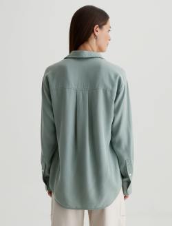 Leny Matcha Latte Relaxed Shirt WOMENS TOPS Photo 8