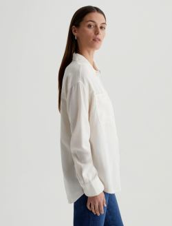 Leny Powder Relaxed Shirt WOMENS TOPS Photo 4
