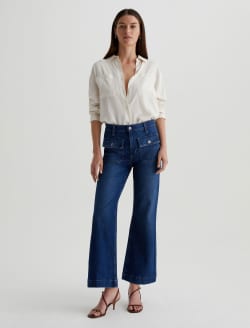 (取寄) AGジーンズ レディース レニー リラックスド-フィット シャツ AG Jeans women Lenny Relaxed Shirt Salt Water Women Leny Powder at AG Jeans Official Store