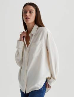 Leny Powder Relaxed Shirt WOMENS TOPS Photo 7