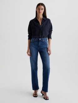 Leny Sulfur Black Relaxed Shirt WOMENS TOPS Photo 5