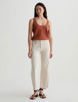 Nicola Cavern Clay Double Scoop Tank WOMENS TOPS Photo 5