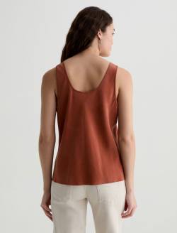 Nicola Cavern Clay Double Scoop Tank WOMENS TOPS Photo 8