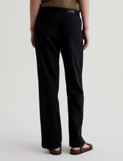 Caden Straight Super Black Relaxed Chino WOMENS BOTTOMS Photo 8