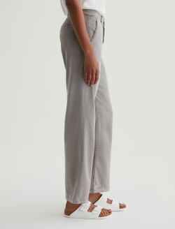 Caden Straight Sulfur Pebble Grey Relaxed Chino WOMENS BOTTOMS Photo 5