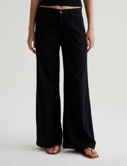 Caden Wide Leg Super Black Tailored Trouser WOMENS BOTTOMS Photo 2