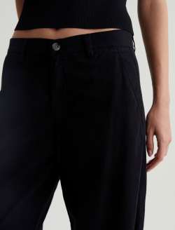 Caden Wide Leg Super Black Tailored Trouser WOMENS BOTTOMS Photo 3