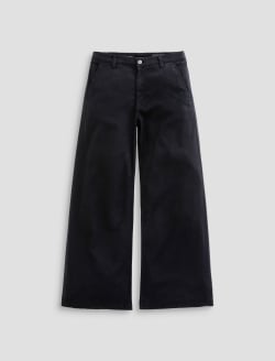 Caden Wide Leg Super Black Tailored Trouser WOMENS BOTTOMS Photo 1